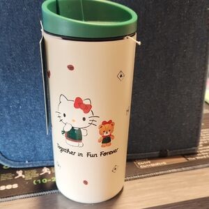 Hello Kitty x Starbucks Mug with Green Accents